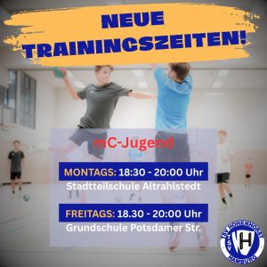 📢 Achtung, mC-Jugend Handballer! 📢
